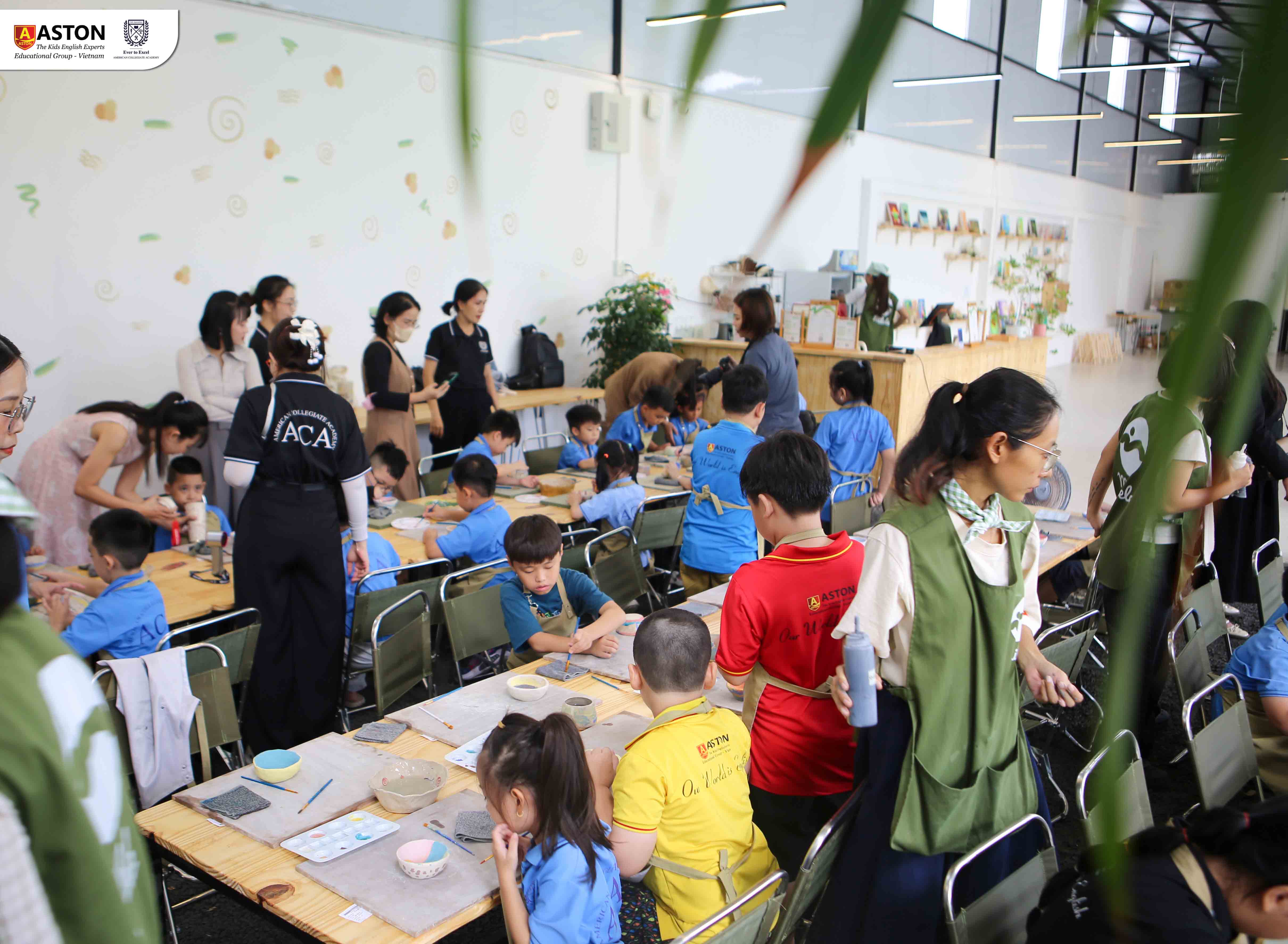 Hoạt động trải nghiệm hè 2025, Làm gốm và những kết nối cùng bạn bè | ACA School